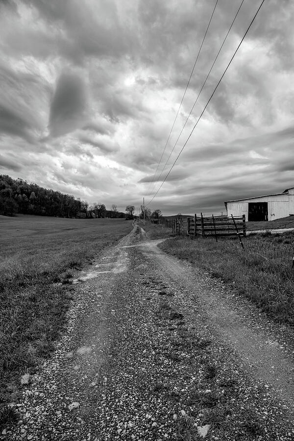 Farm Road Photograph by David Beard - Fine Art America