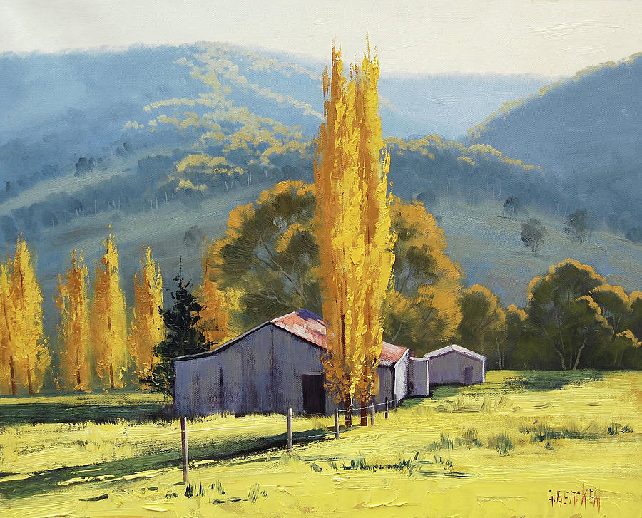 Farm Sheds Painting Painting