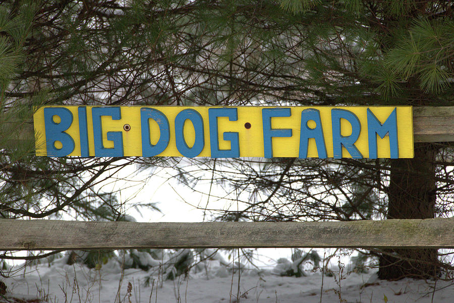 Farm Sign Photograph
