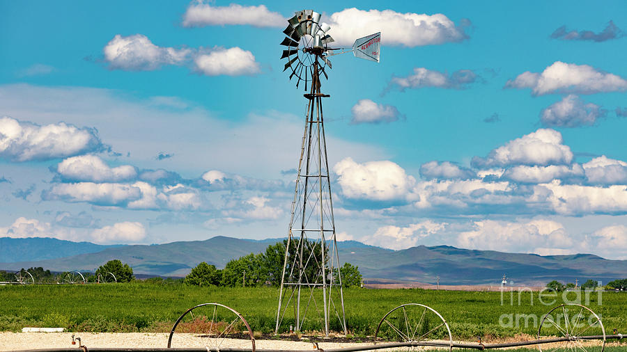 Farm Windmill Photograph by Mark Jackson