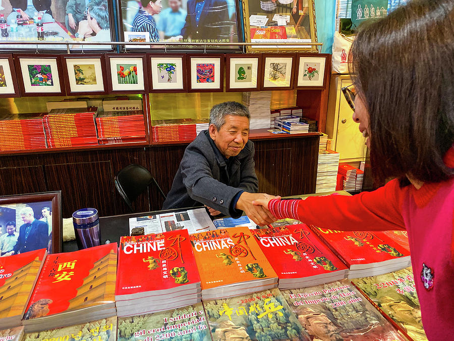 Farmer who discovered Terra Cotta Warriors Photograph by Anthony George ...