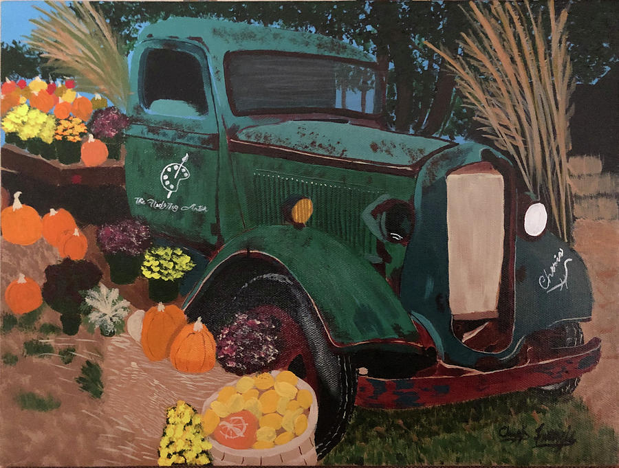 Farmers Market Painting - Farmers Market by Charles Francis