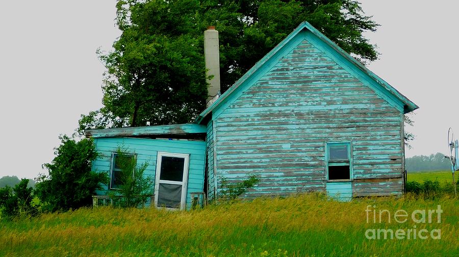 Farmhouse Blues Photograph