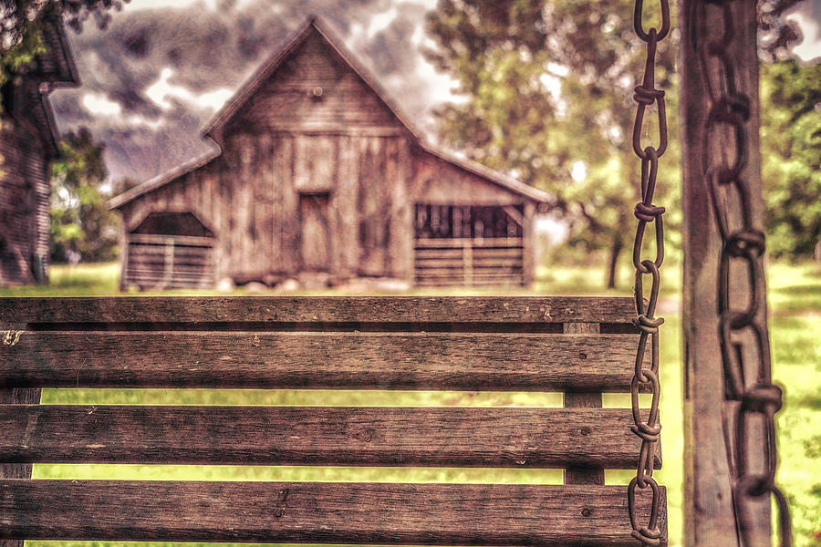Farmhouse Swing Photograph