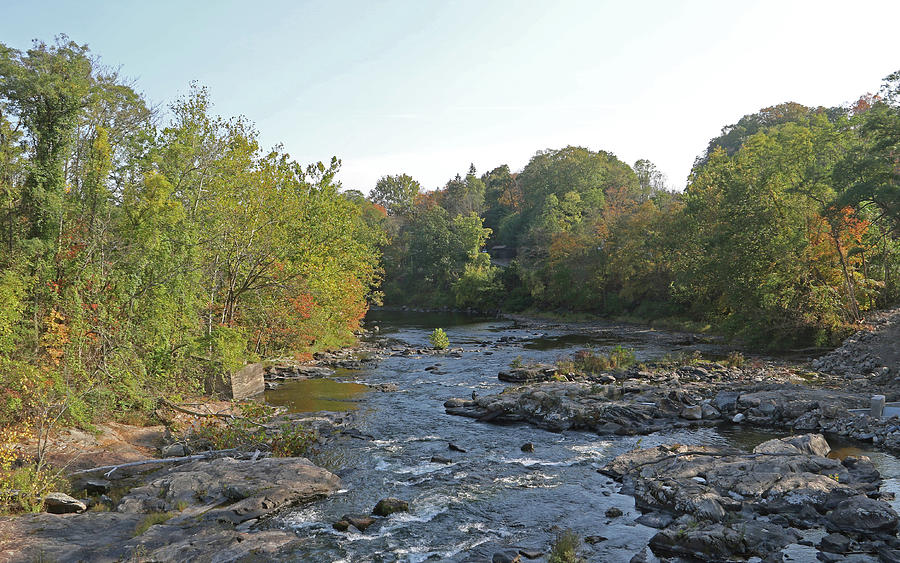 Farmington River at Collinsville Photograph by Gerald Mitchell