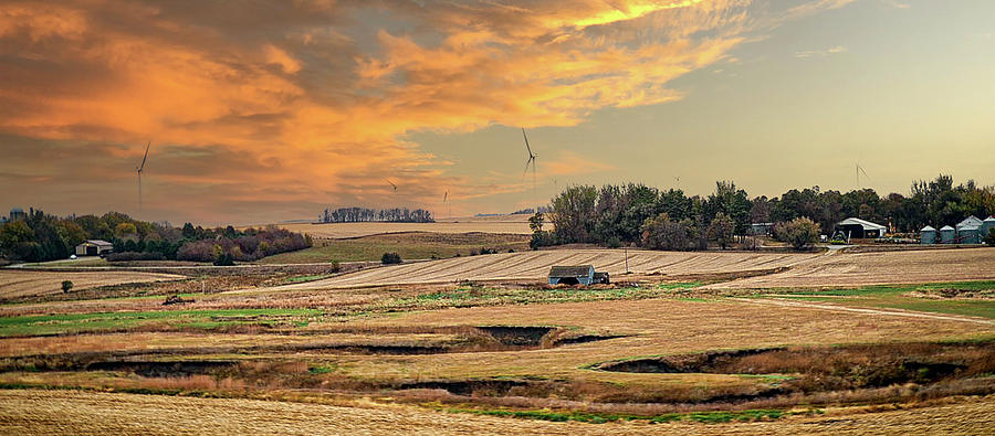 Farmland Serenity Photograph by Kelly Larson
