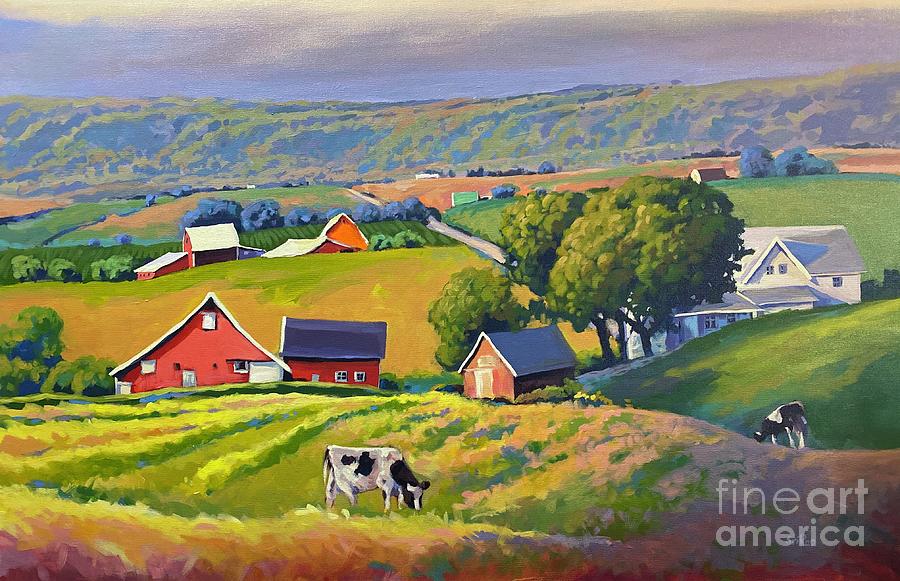 Farmlands Painting