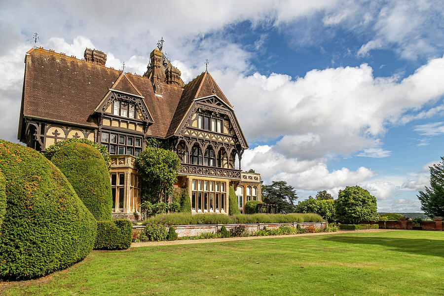 Grand Tudor Manor House Photograph - Farnborough Hill #2 by Shirley Mitchell
