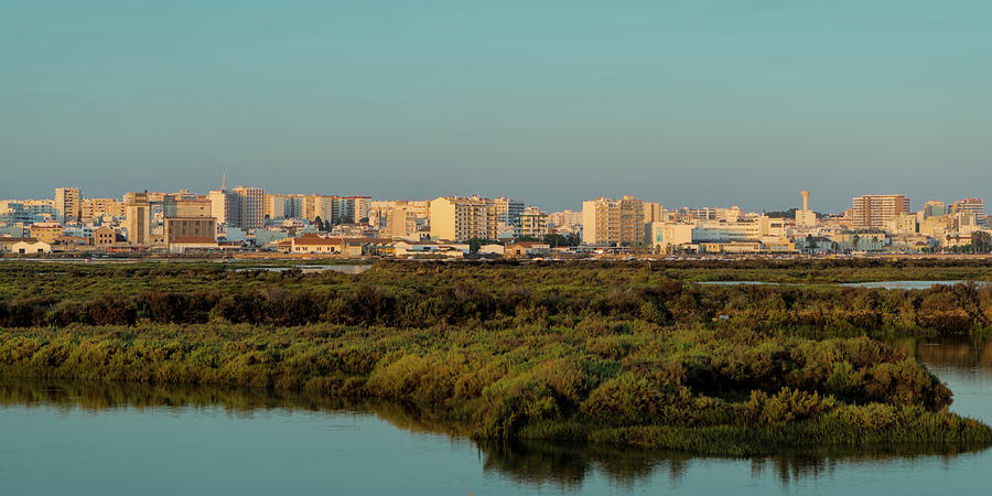 Faro City from the Airport Photograph by Angelo DeVal