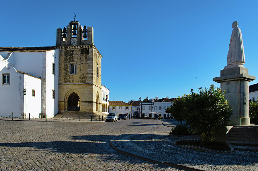 Faro old town center. Algarve Portugal Photograph by Angelo DeVal