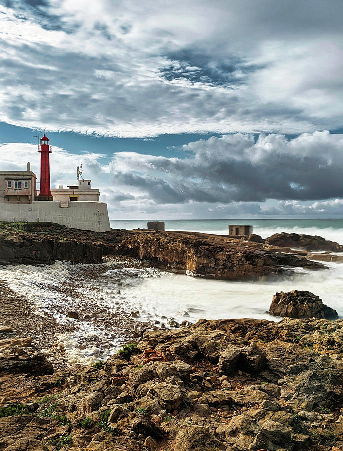 Farol do Cabo Raso Lighthouse Photograph by Portia Olaughlin