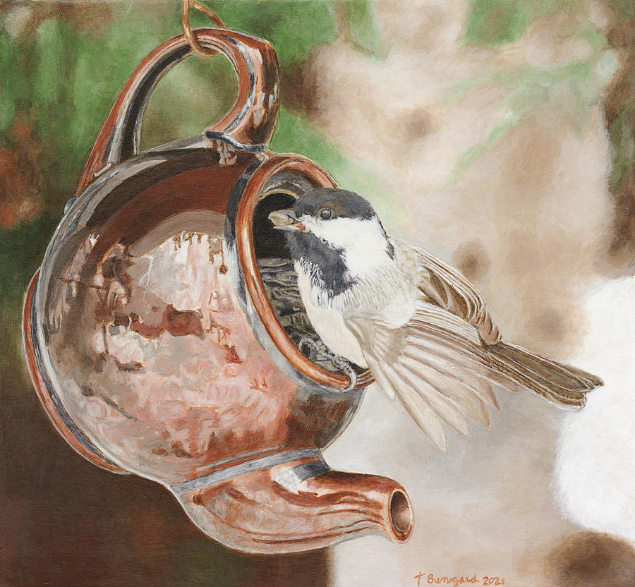 Fly By Food Painting by Terry Bungard