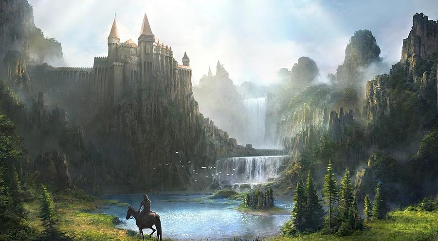 fantasy kingdom landscape