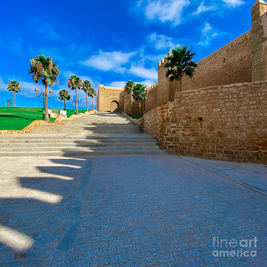 Fascinating View Of The Old Medina In Rabat,Morocco Photograph By ...