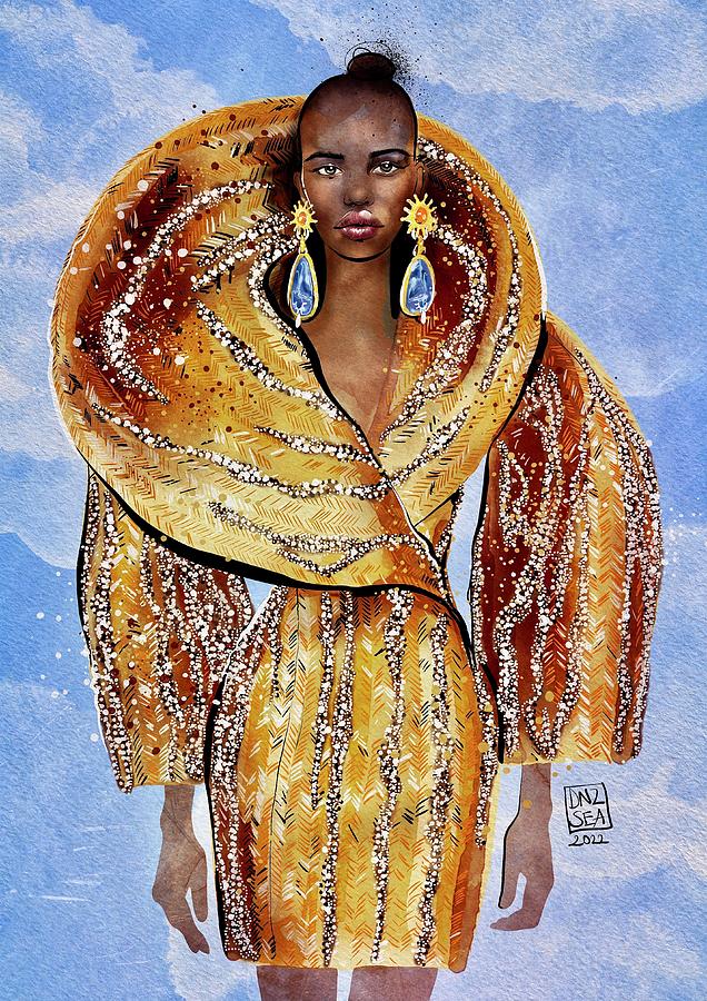 Fashion Art 000001 Digital Art by Deniz Ercelebi - Fine Art America