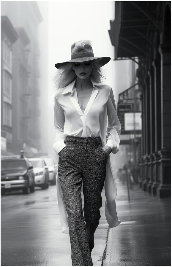 New York City Photograph - Fashion Girl No.1 by My Head Cinema