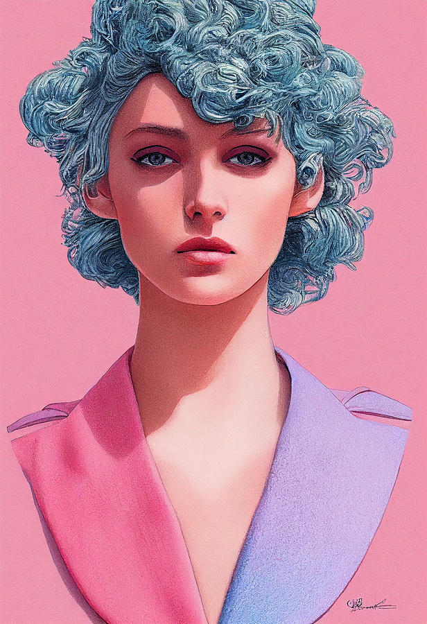 Fashion Illustration 08 Mixed Media by Sampad Art Fine Art America