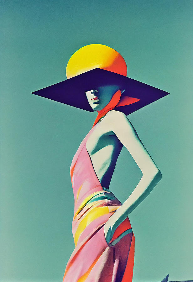 Fashion Illustration Mixed Media by SampadArt Gallery Pixels