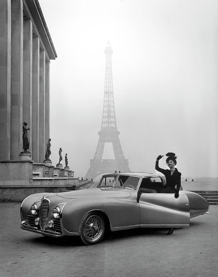 Fashion Modeling in Paris  Photograph by Tony Linck