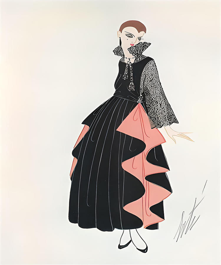 Fashion Painting by Vintage Illustrations - Fine Art America