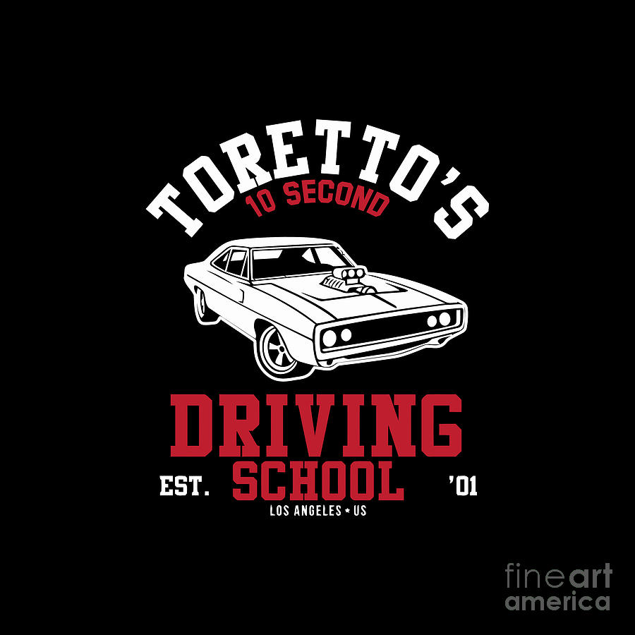 Fast And the Furious Torettos Driving School Digital Art by Amin Sholeh ...