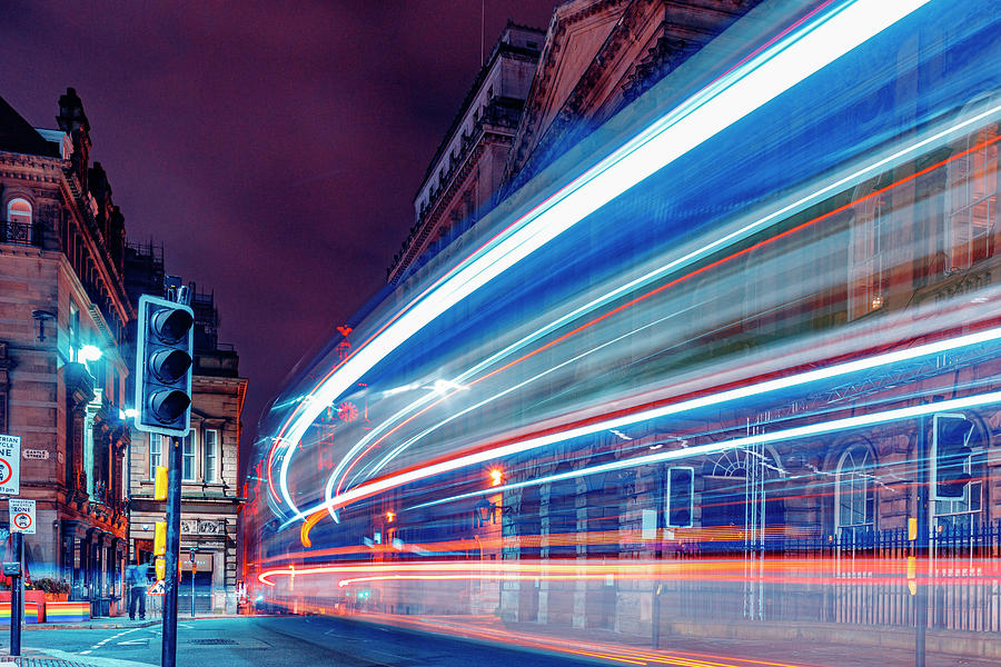 Fast Bus Photograph By Kevin Elias 