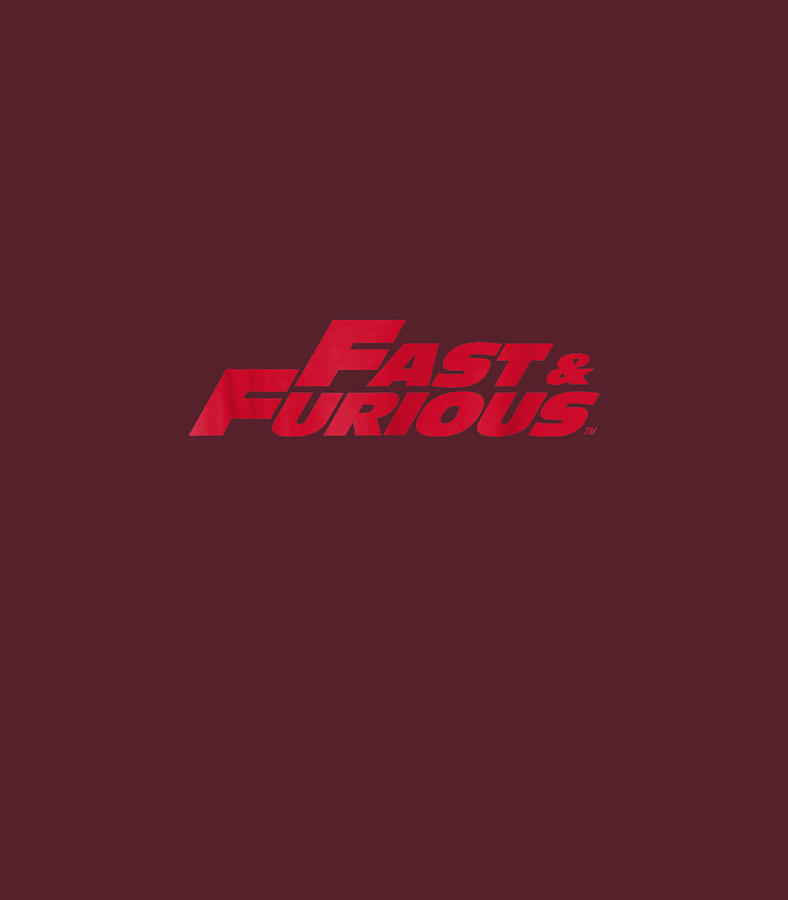 Fast Furious Classic Red Logo Digital Art by Mallie Efterp - Fine Art ...