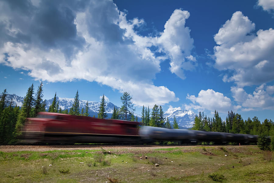 Freight Train Photograph by Rick Deacon - Pixels