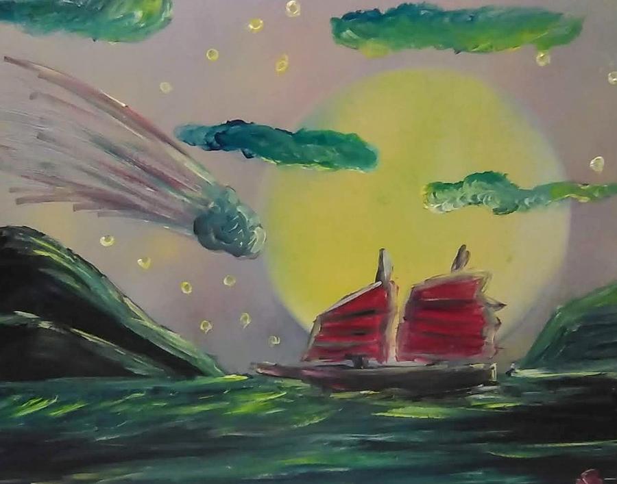 Fateful Voyage Painting by Andrew Blitman