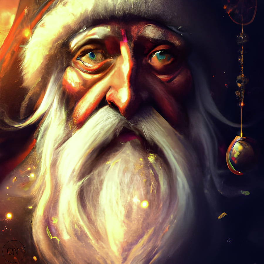 Father Christmas Digital Art By Cindys Creative Corner Fine Art America 9013