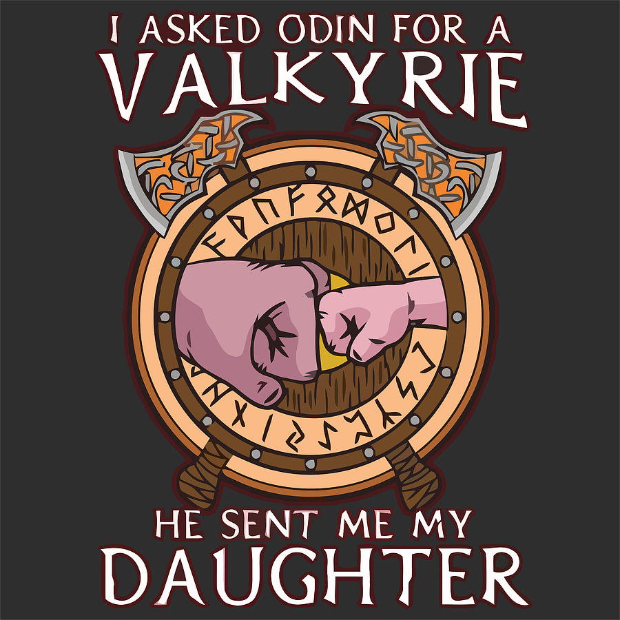 Father Daughter Odin Viking Girl Womens Curvy Vintage Sport T Shirts ...