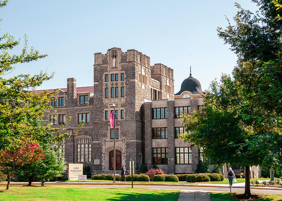 Father Oconnell Hall Catholic University of America Washington DC., Photograph by Winston D Munnings