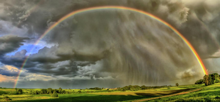 Fathers Day Rainbow Photograph by Bruce Morrison