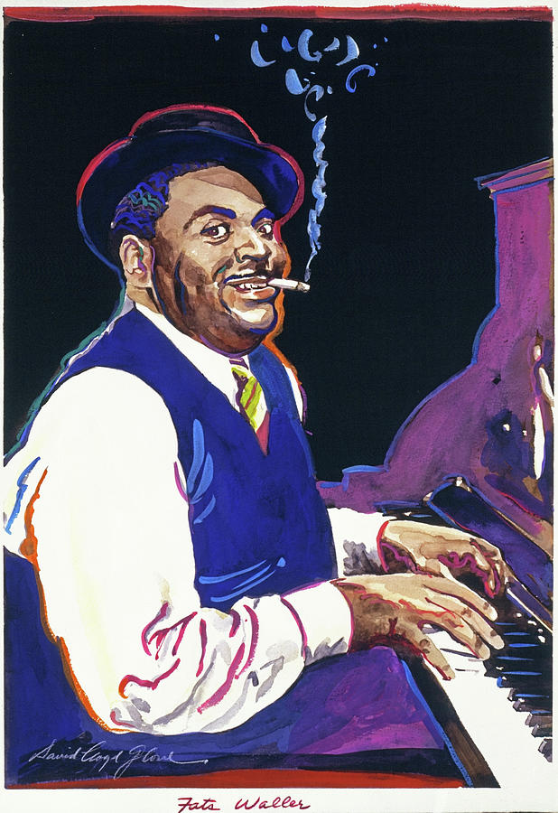 Fats Waller Painting by David Lloyd Glover