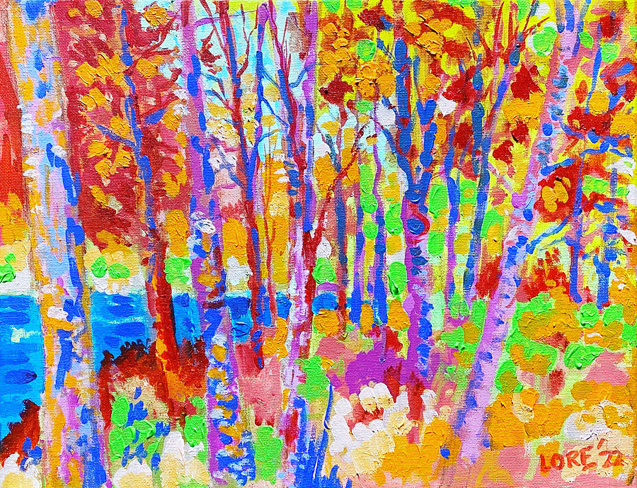Fauvist Study Painting by Mark Lore