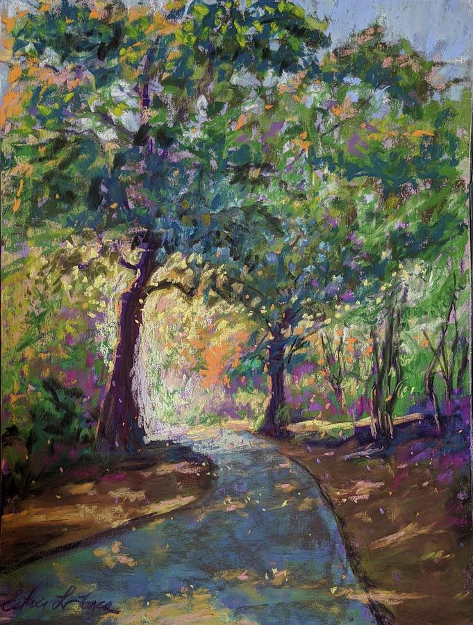 Favorite Walk Pastel by Esther Jones | Fine Art America