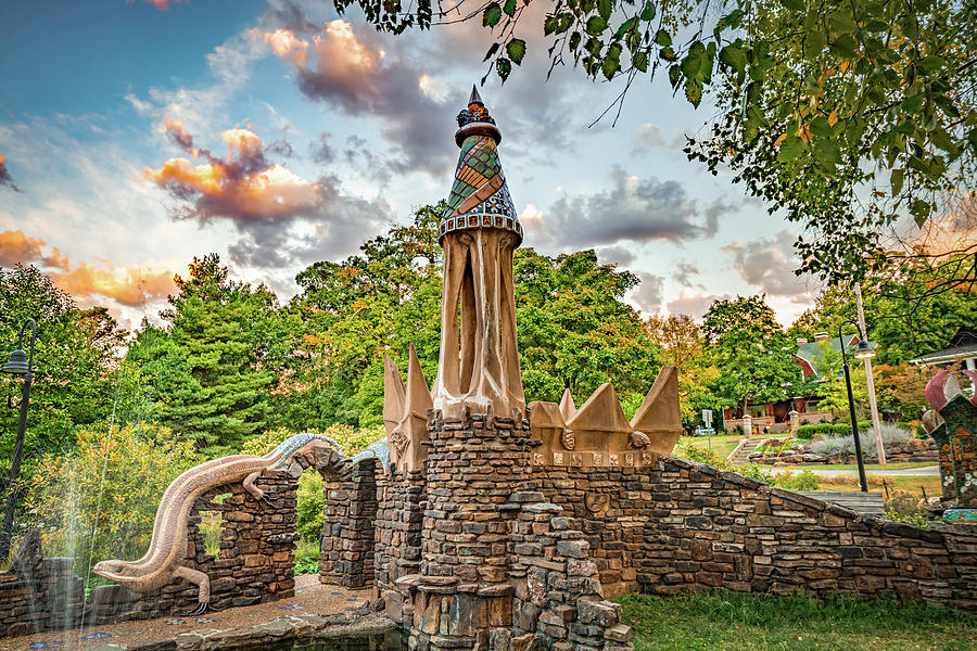 Fayetteville Arkansas Wilson Park Castle Photograph By Gregory Ballos   Fayetteville Arkansas Wilson Park Castle Gregory Ballos 