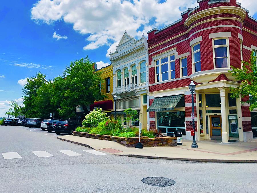 Fayetteville Square Photograph by Jessica Blakely - Fine Art America