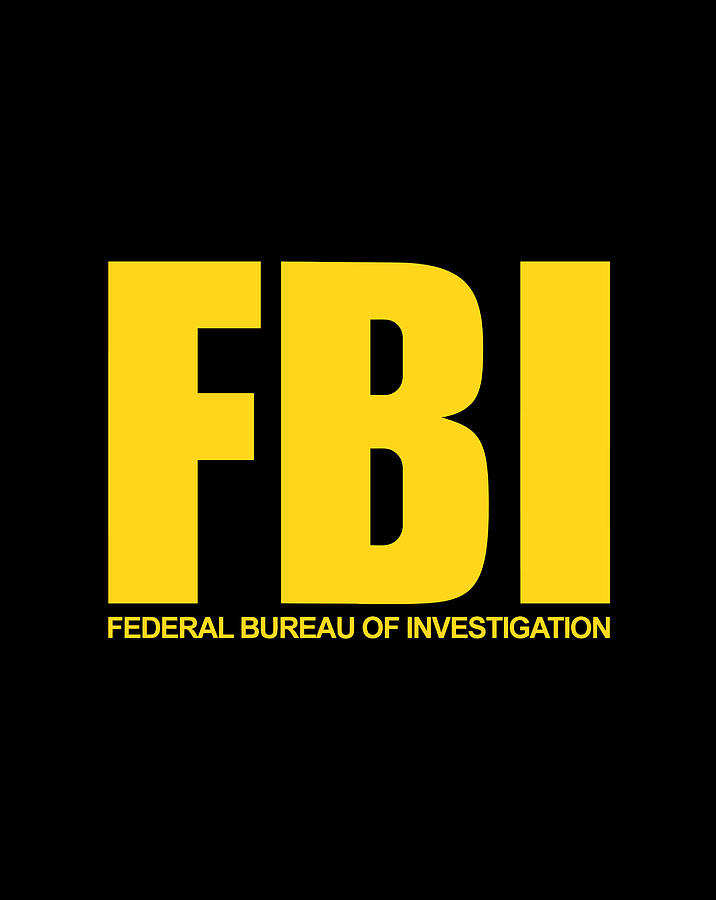 Fbi Shirt Federal Bureau Of Investigation Logo Classic Digital Art by ...