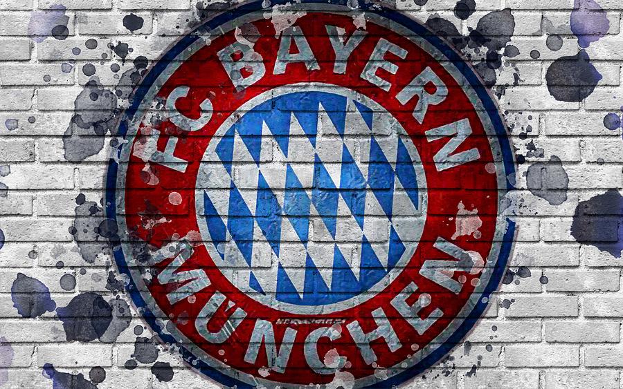 FC Bayern Munich German Football Club FC Bayern Munich Logo Art ...