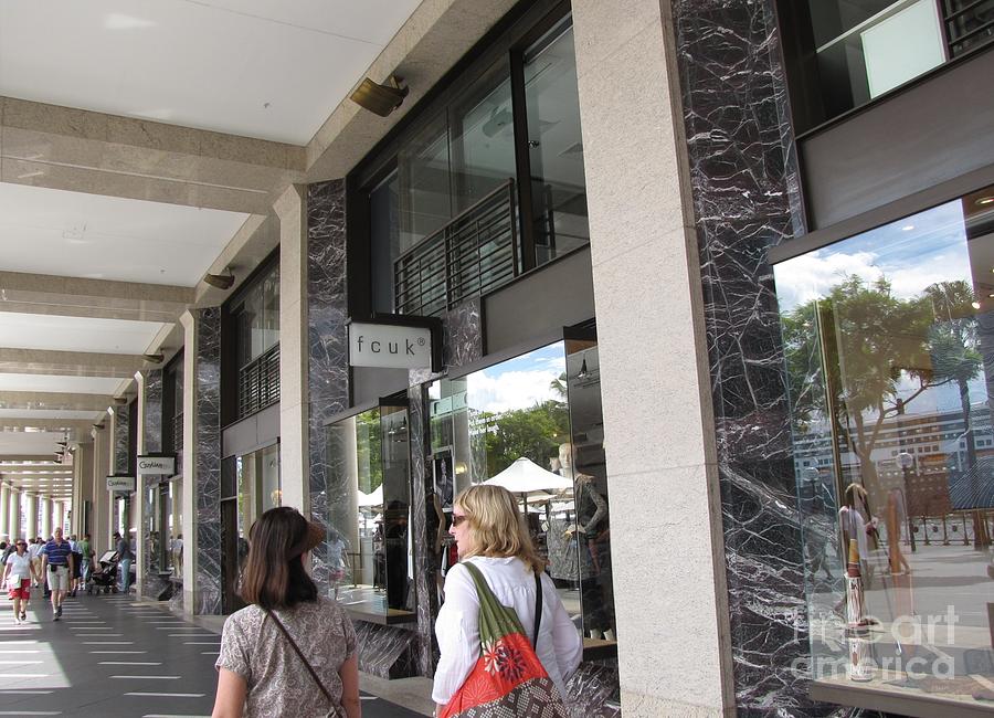 FCUK-Pitt Street Mall, Sydney Photograph by World Reflections By Sharon