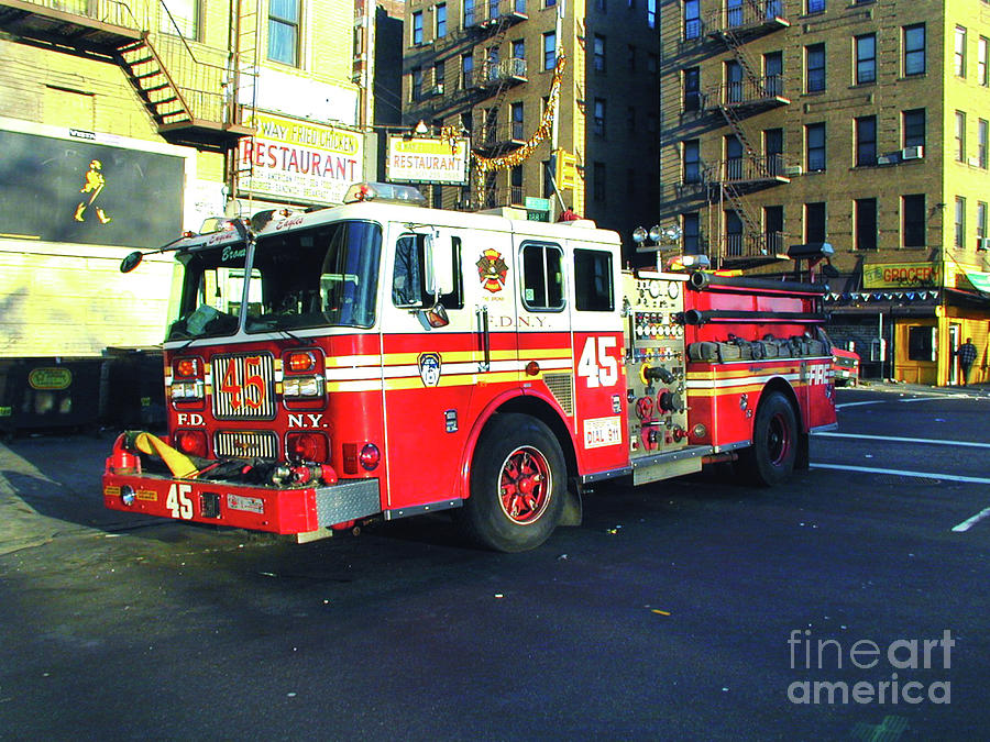 FDNY Engine 45 Photograph by Steven Spak - Fine Art America