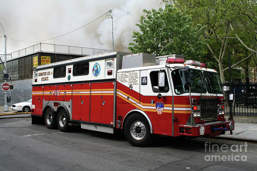 Fdny Rescue Company 4 Photograph By Steven Spak Fine Art America