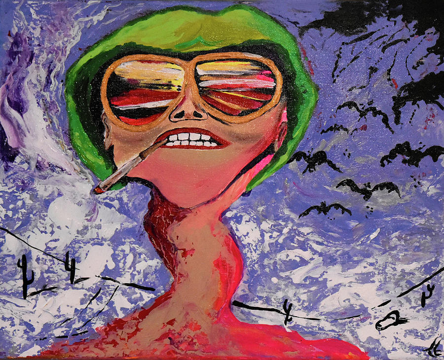 Fear and Loathing -acrylic Painting by Toby Elder - Fine Art America