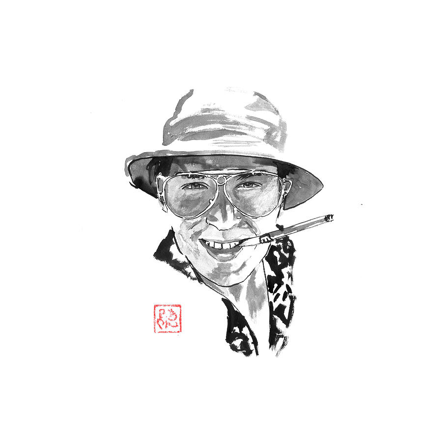 Fear And Loathing In Las Vegas Drawing by Pechane Sumie Pixels