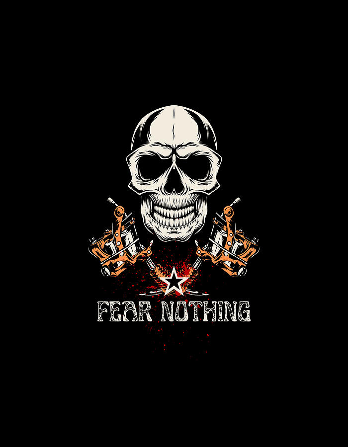 Vintage Tapestry - Textile - Fear Nothing by Tammie Samuel
