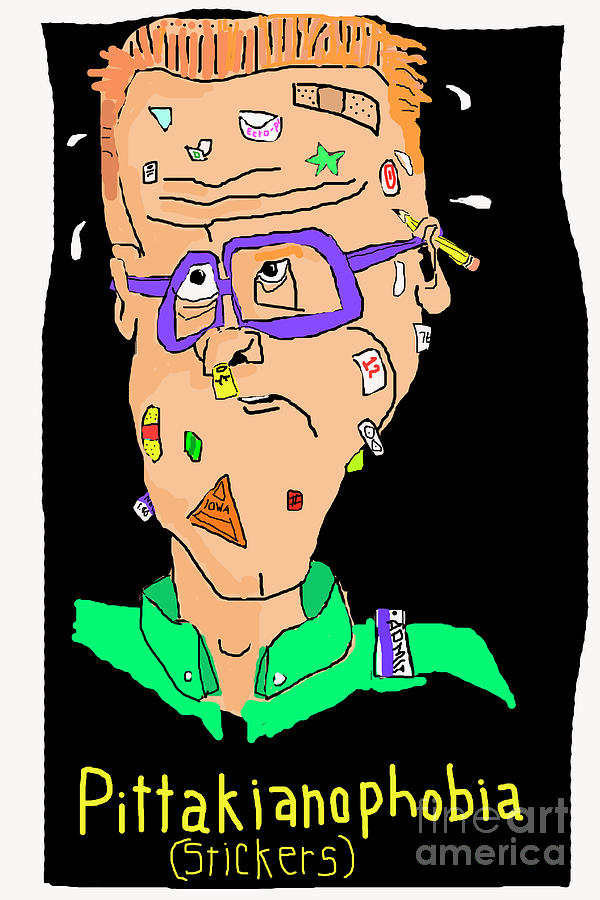 Fear Of Stickers Photograph by Joe Pratt Fine Art America