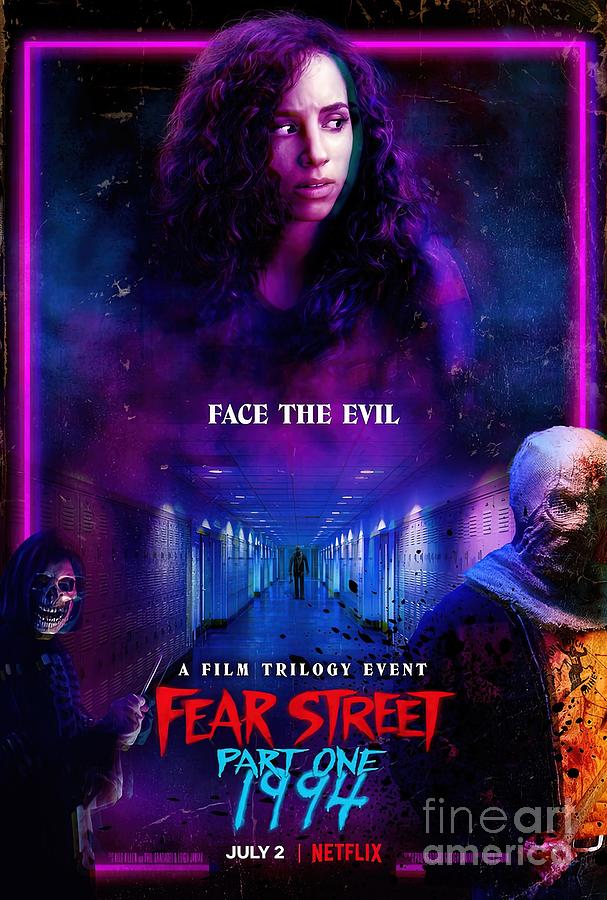 Fear Street Part 1 1994 2021 Movie Painting by Parker Jasmine Pixels