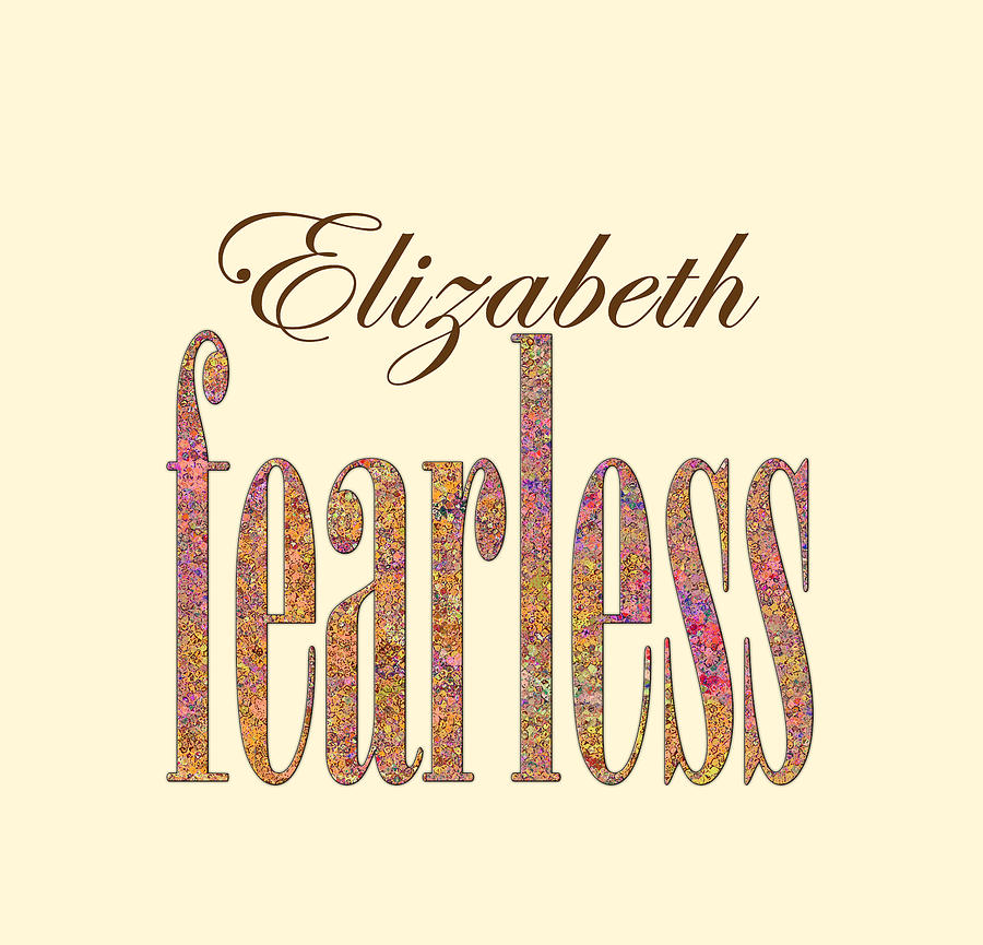 Fearless Elizabeth Digital Art by Corinne Carroll