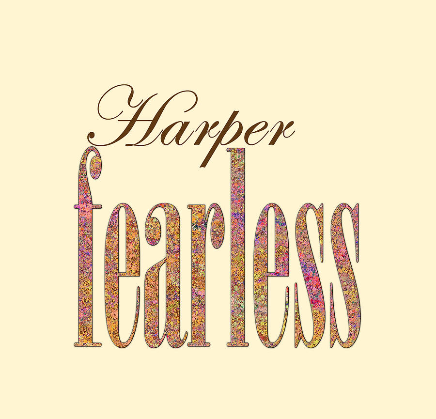 Fearless Harper Digital Art by Corinne Carroll
